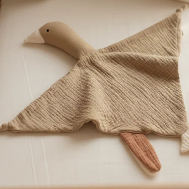 Doudou bebe canard