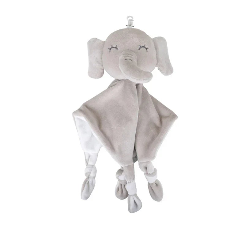 Doudou bebe en peluche douce