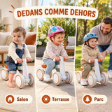 Draisienne Bébé 4 Roues Montessori