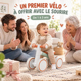 Draisienne Bébé 4 Roues Montessori