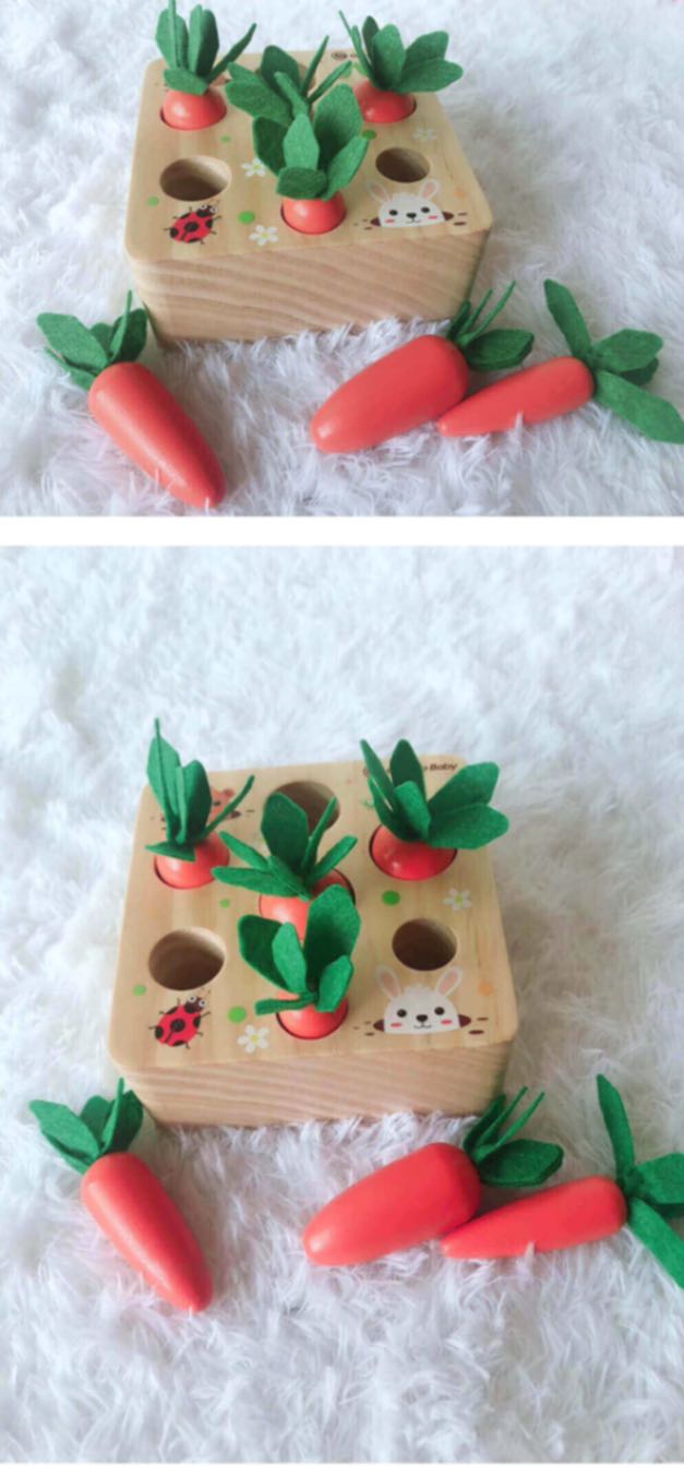 CritterCognition Ensemble de Puzzles Animaux en Bois (Jouet Éducatif Montessori)