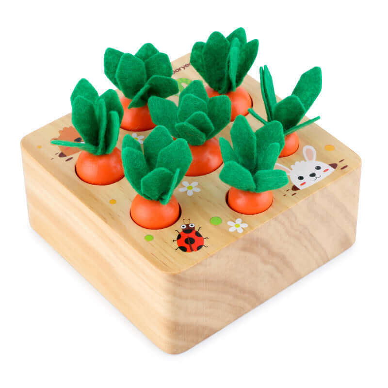 CritterCognition Ensemble de Puzzles Animaux en Bois (Jouet Éducatif Montessori)