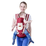 Porte-bébé ergonomique EmbraceMates avec siège de hanche (Position M Kangourou et soutien du dos)