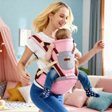 Porte-bébé ergonomique EmbraceMates avec siège de hanche (Position M Kangourou et soutien du dos)