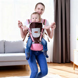 Porte-bébé ergonomique EmbraceMates avec siège de hanche (Position M Kangourou et soutien du dos)