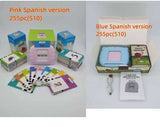 Cartes Flash Audio Bilingues Intelligentes (Jouet d'Apprentissage Sans Écran)