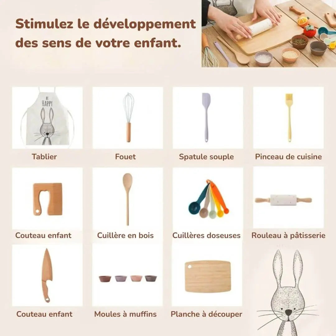 Ensemble de Cuisine Enfant - Petit Gourmet