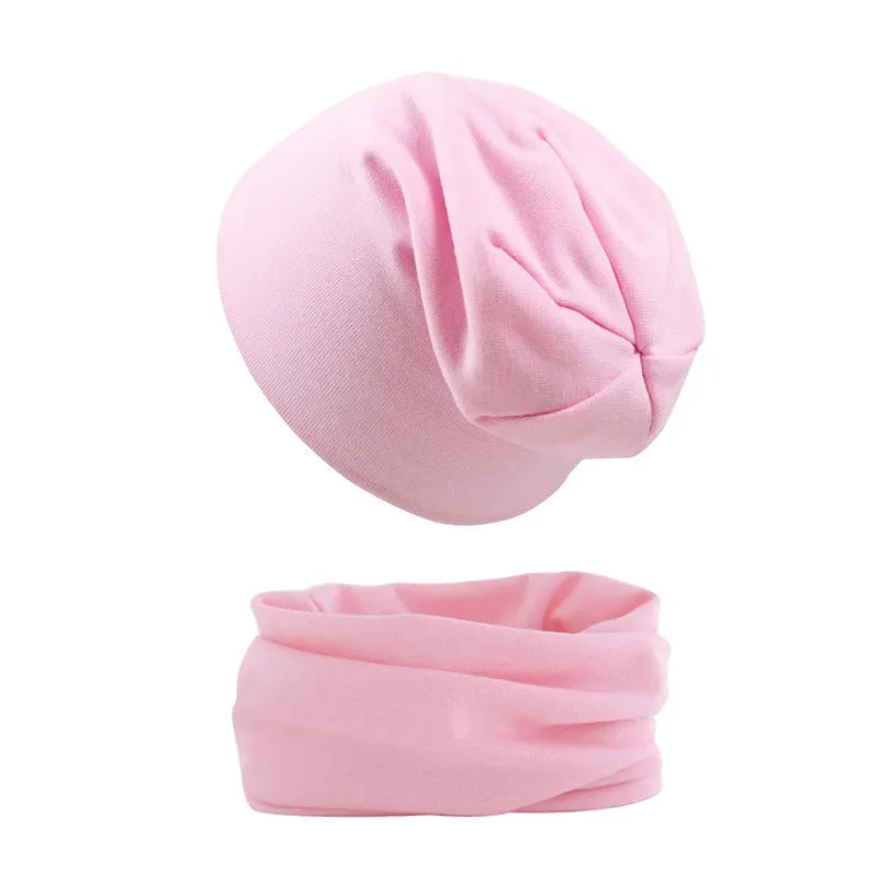 Ensemble bonnet et écharpe pour enfants