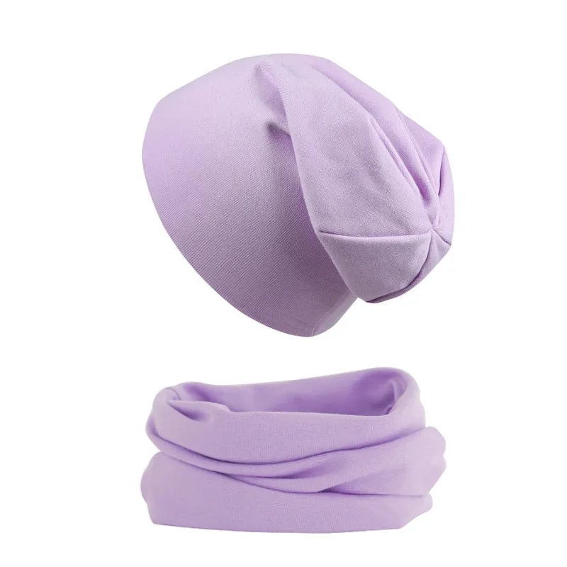 Ensemble bonnet et écharpe pour enfants