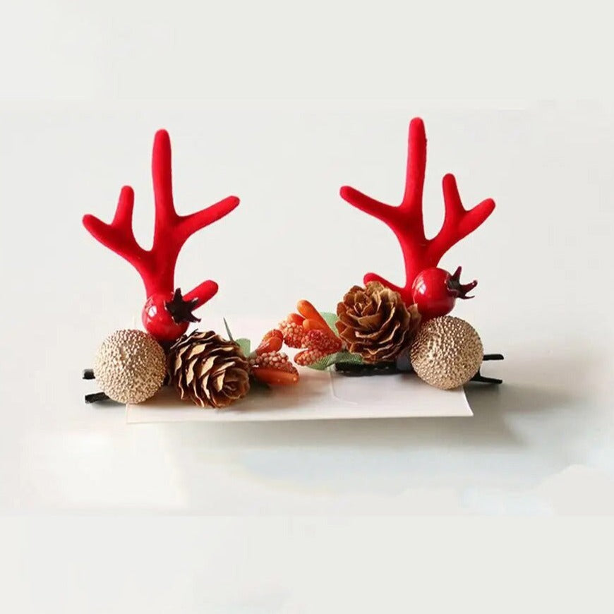 Pinces à cheveux de Noël pour Filles