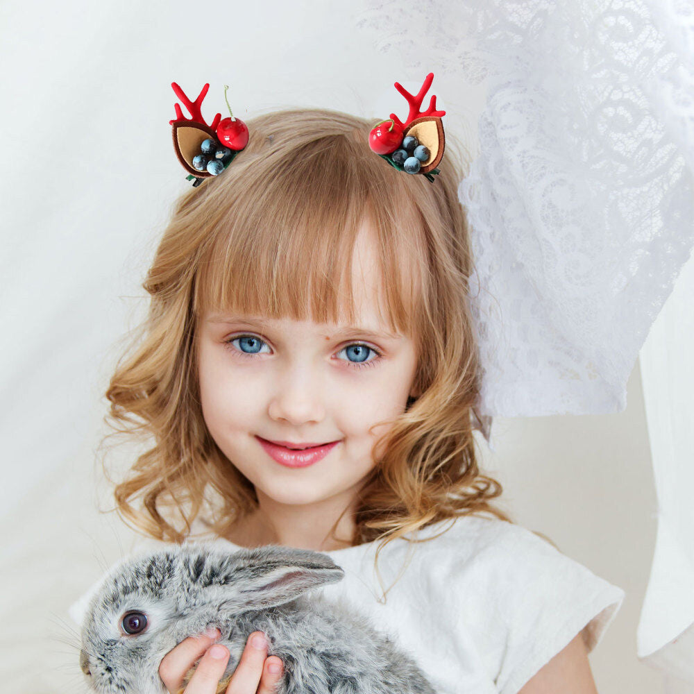 Pinces à cheveux de Noël pour Filles
