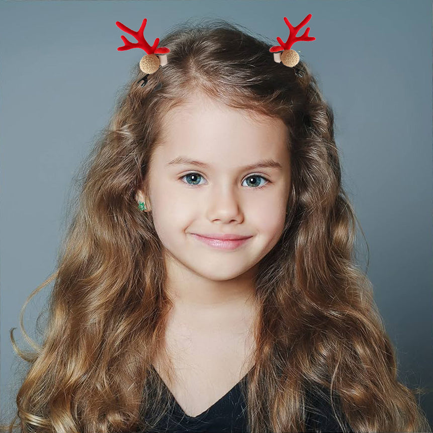 Pinces à cheveux de Noël pour Filles
