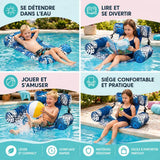 Fauteuil Gonflable Piscine – Dossier Ergonomique – 3 Chambres