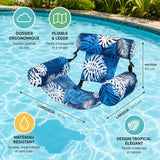 Fauteuil Gonflable Piscine – Dossier Ergonomique – 3 Chambres