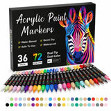Feutres Acryliques – 48 à 168 Couleurs – Prêt à l'emploi