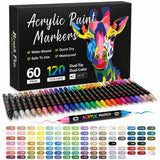 Feutres Acryliques – 48 à 168 Couleurs – Prêt à l'emploi