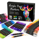 Feutres Acryliques – 48 à 168 Couleurs – Prêt à l'emploi