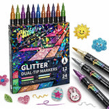 Feutres Shimmer Pailletés – Effet Scintillant
