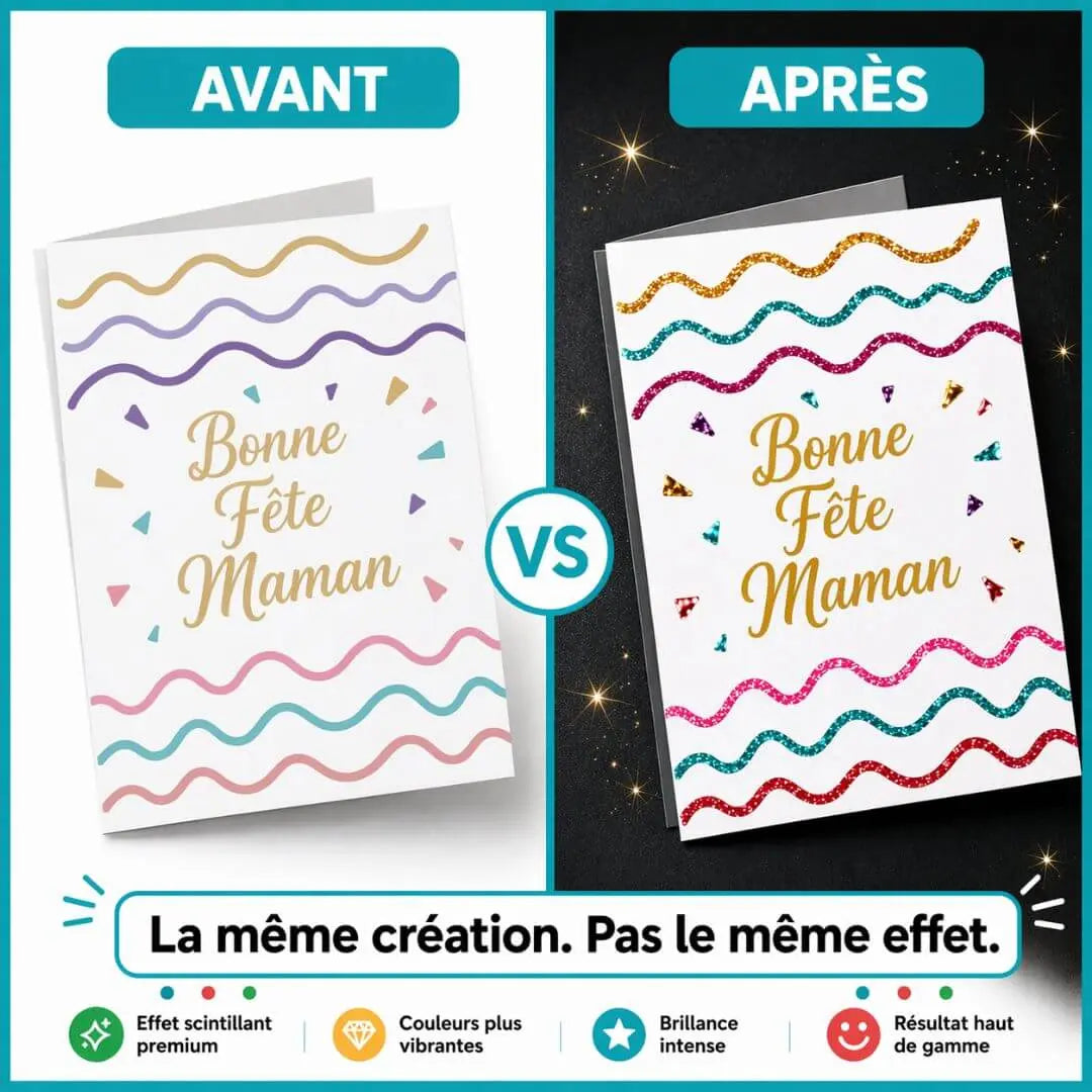 Feutres Shimmer Pailletés – Effet Scintillant