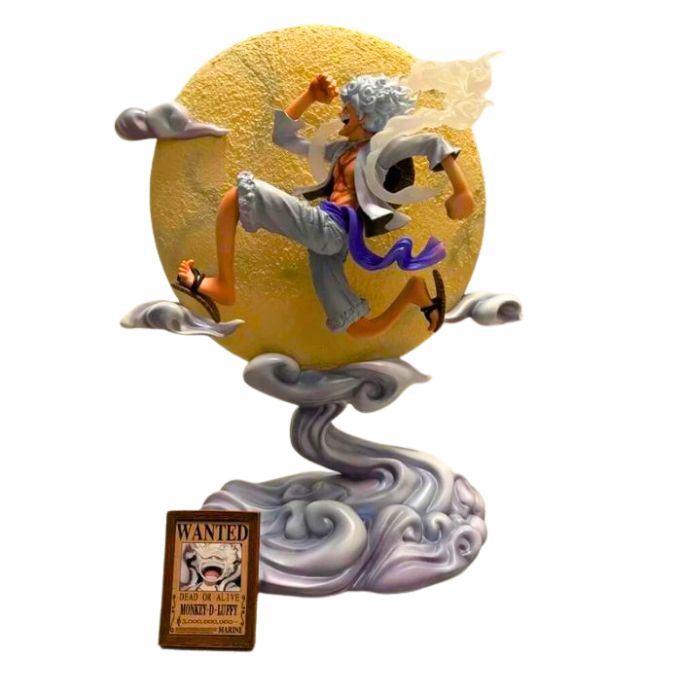 Figurine One Piece Monkey D. Luffy Joy Boy Nika Gear 5 Clair de Lune