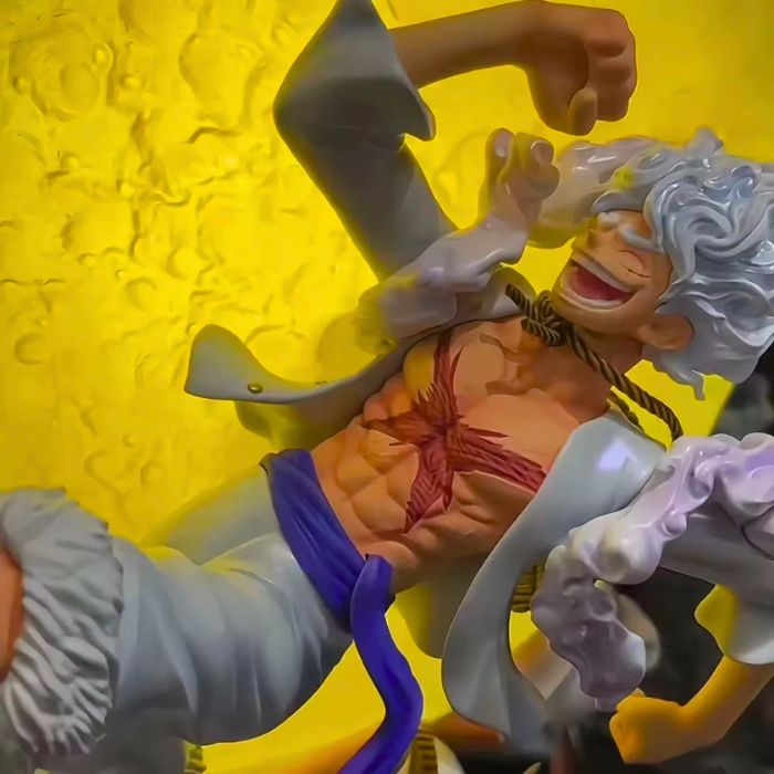 Figurine One Piece Monkey D. Luffy Joy Boy Nika Gear 5 Clair de Lune