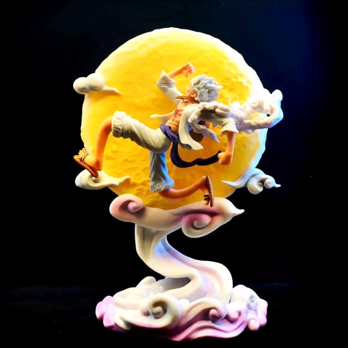 Figurine One Piece Monkey D. Luffy Joy Boy Nika Gear 5 Clair de Lune