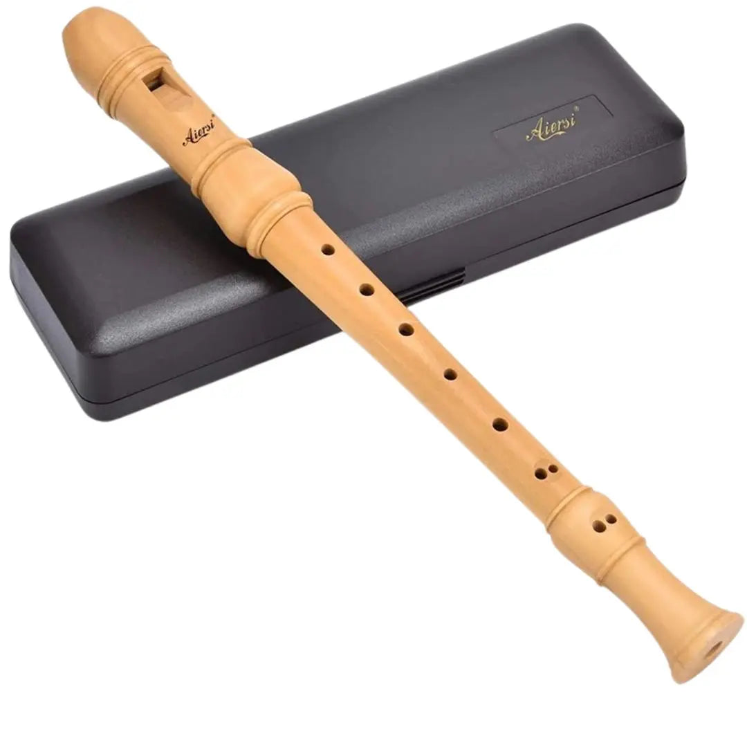 Flûte à bec soprano 3 pièces en bois d’érable - Aiersi