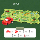 Puzzle circuit de voiture pour enfant / PuzzleCircuitÉducatif