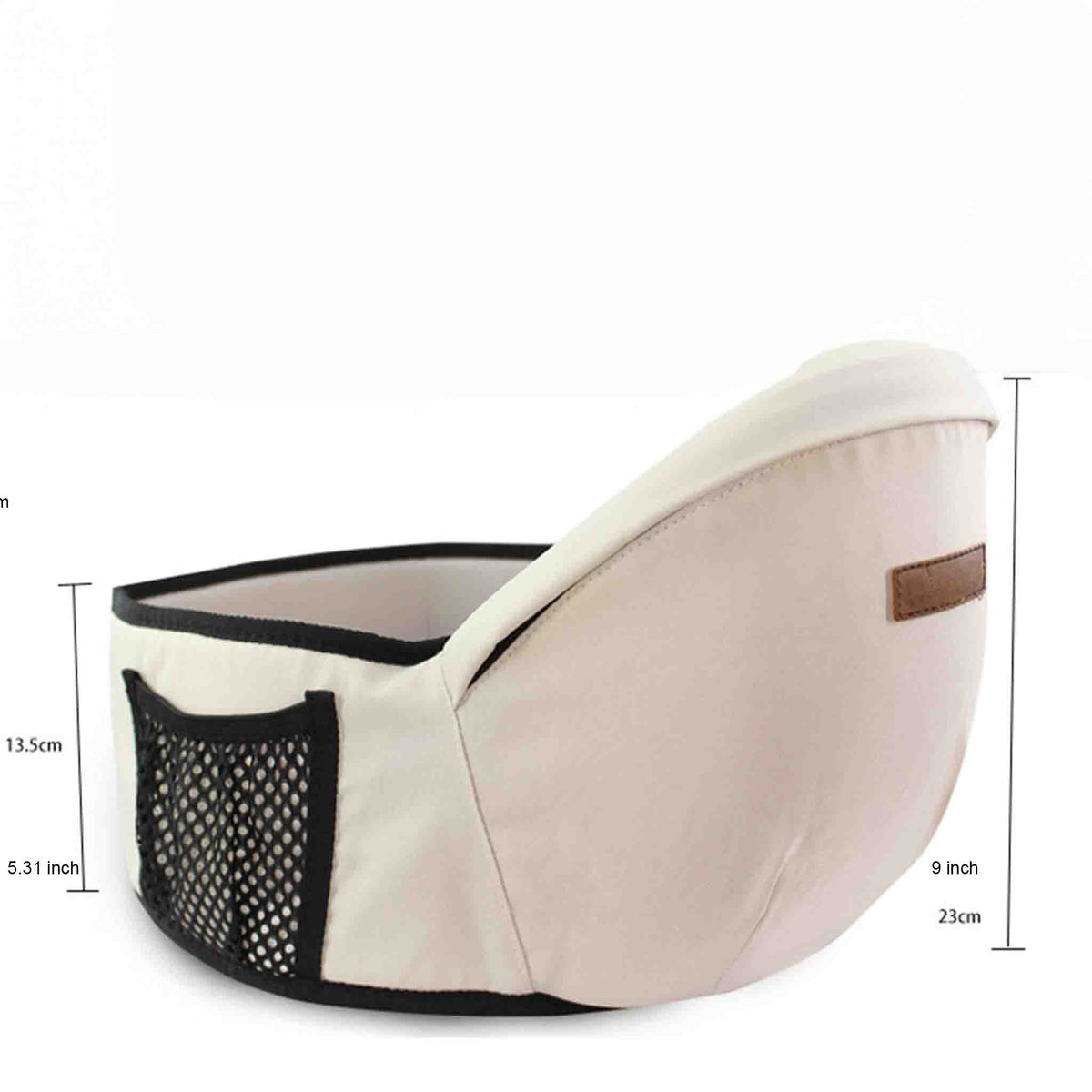 Porte-bébé ergonomique GentleGlide avec siège de hanche (Tabouret d'accès rapide)