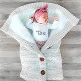 Gigoteuse en velour épaisse pour bébé