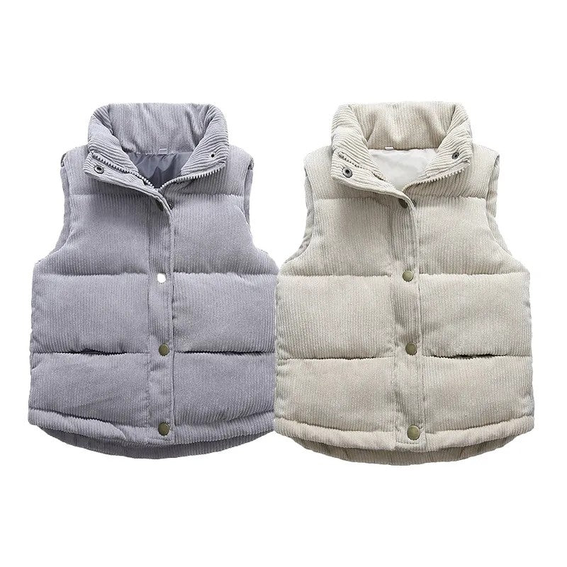 Gilet Matelassé sans Manches pour Enfant