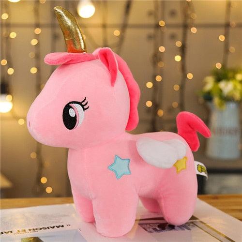 Licorne en peluche au design mignon
