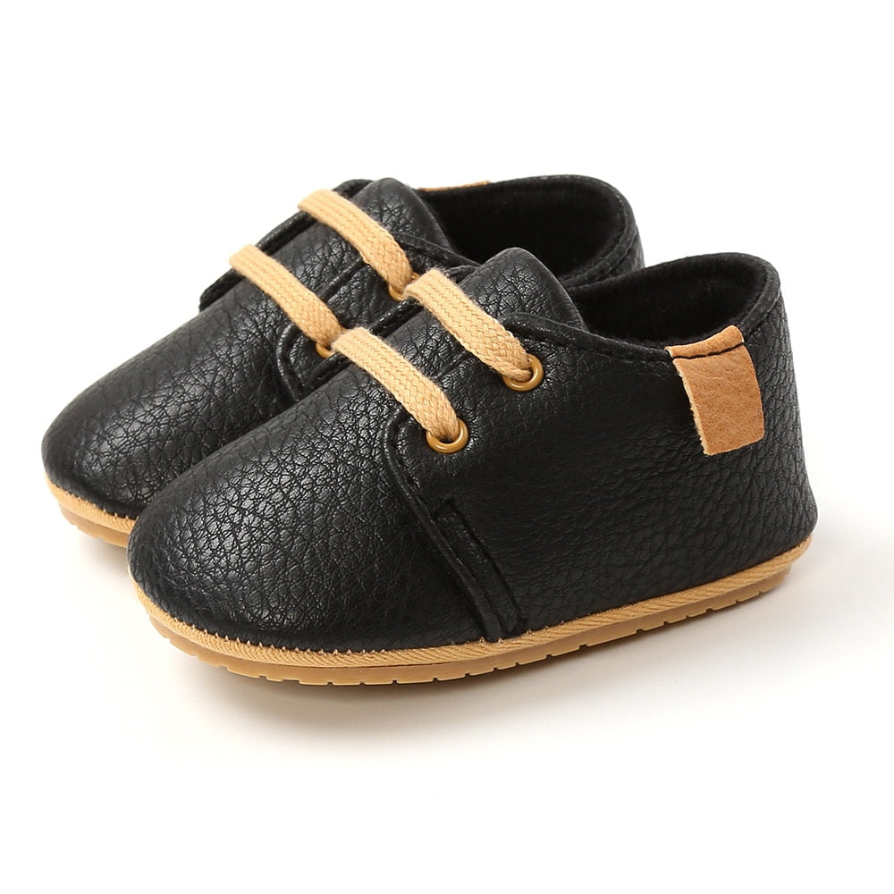 Chaussures en Cuir pour Bébé