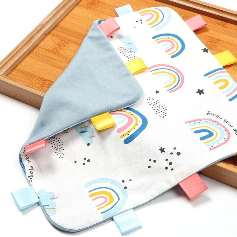 Serviette doudou pour bébé