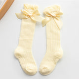Chaussettes Hautes à Papillon pour Bébé Fille