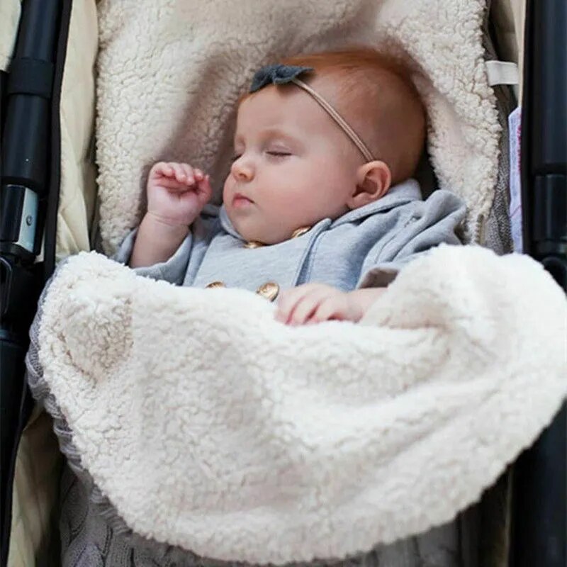 Chancelière Bébé / Sac de couchage Laine et Polaire