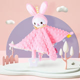 Doudou pour bébé avec animaux en peluche