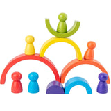 Jouet Arc-en-ciel Montessori en Bois