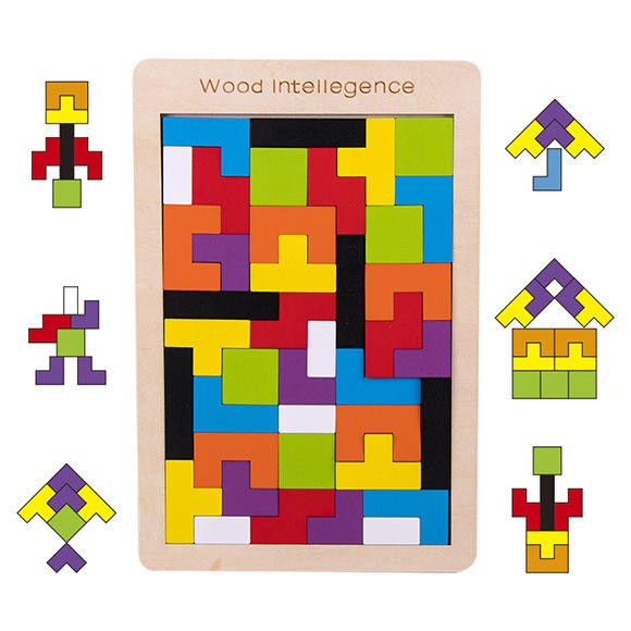 Casse-tête Enfant Puzzle Tetris