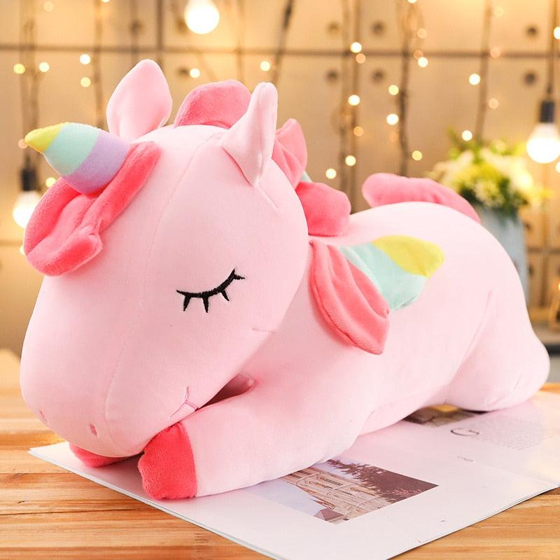 Licorne géante en peluche pour enfant