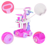 Jouet Chariot de Ménage et Aspirateur