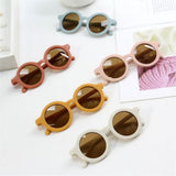Lunette de soleil bébé ronde