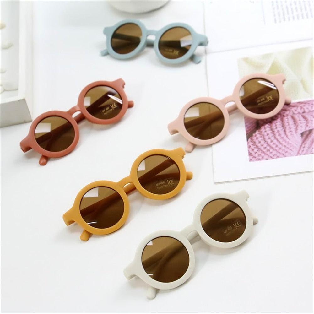Lunette de soleil bébé ronde