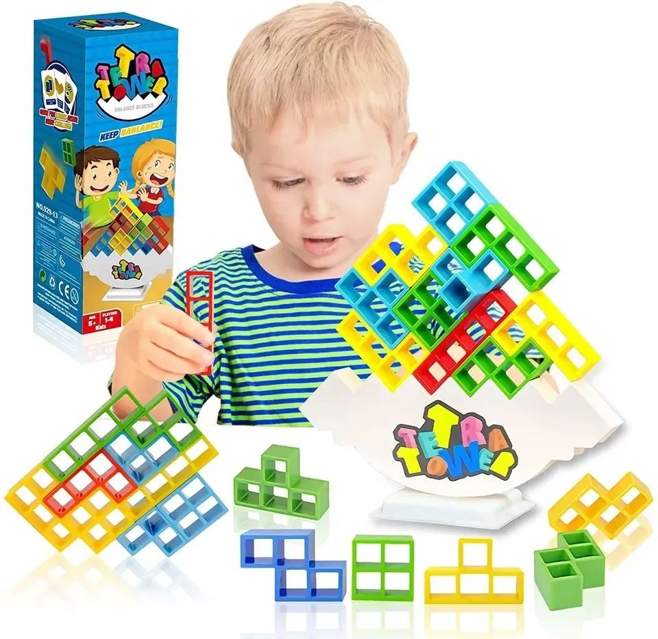 Jeu d'équilibre Tetra Tower