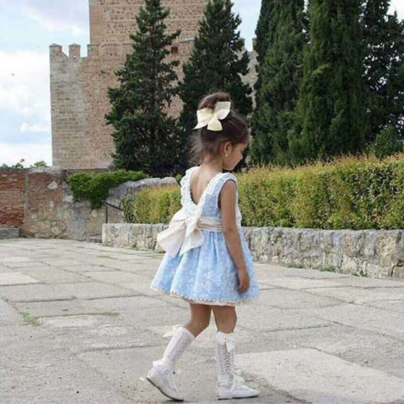 Chaussettes Hautes à Papillon pour Bébé Fille