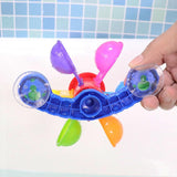 Roue hypnotique colorée pour le bain