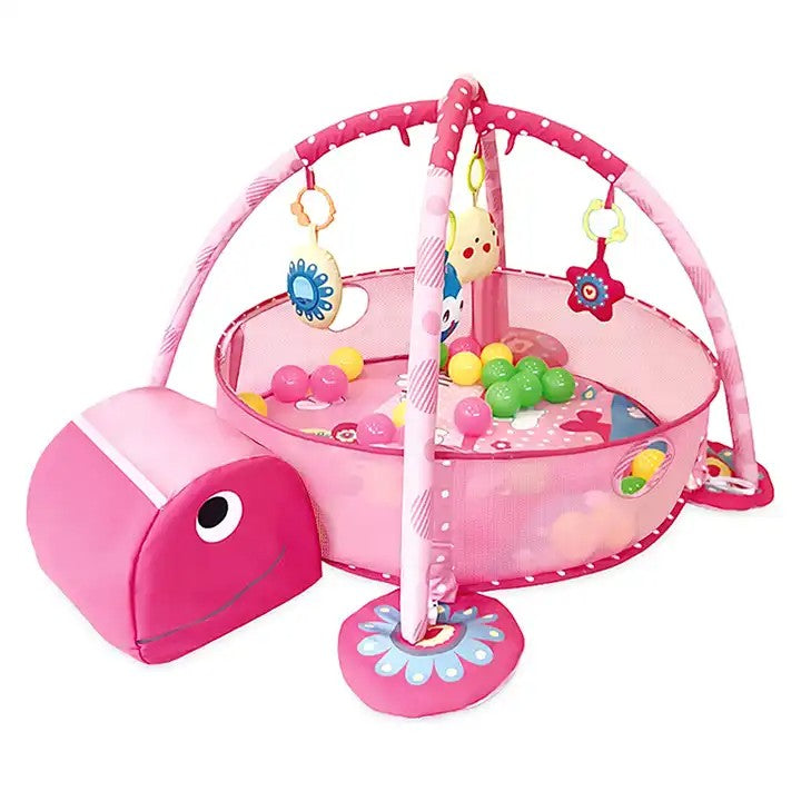 Tapis d'éveil 3 en 1 avec Piscine à Balles