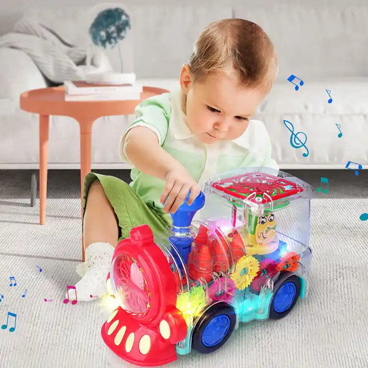 Train Musical Lumineux