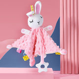 Doudou pour bébé avec animaux en peluche