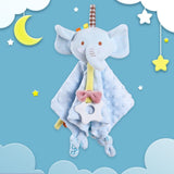 Doudou pour bébé avec animaux en peluche